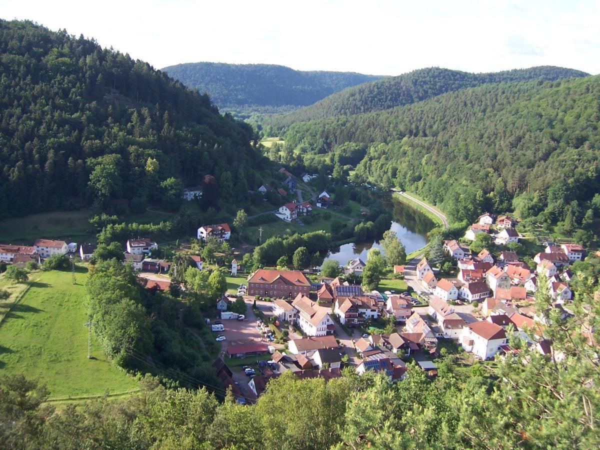 Ferienwohnung am Pfaffenfels Schönau Exterior foto